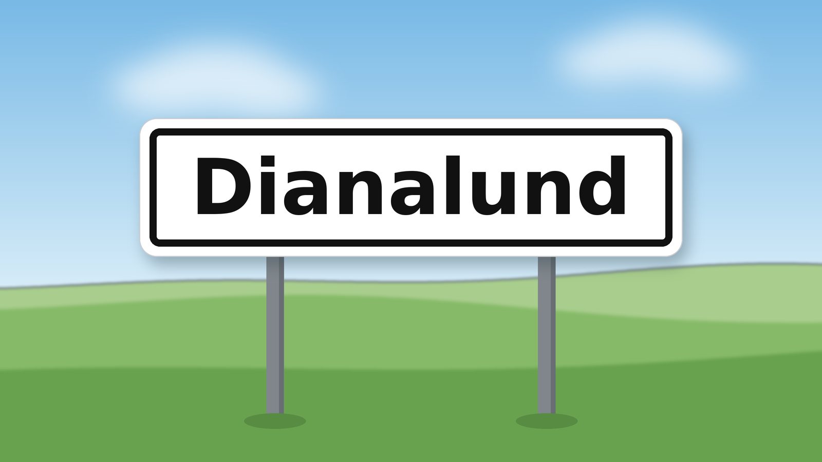 Byskilt for Dianalund